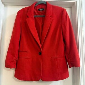 Nine West Women’s Blazer Red/Orange Size 12